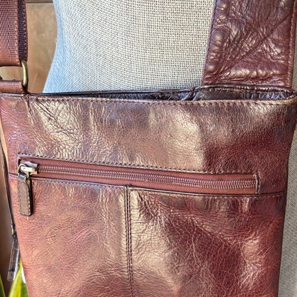 Vintage RADLEY LONDON Brown Leather Crossbody Bag - Picture 8 of 13